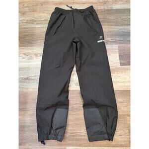 GORE-TEX Alpine Design VINTAGE Snow Pants Men SMALL Black Ski Snowboard EUC VTG